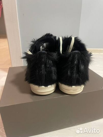 Rick owens pony hair low