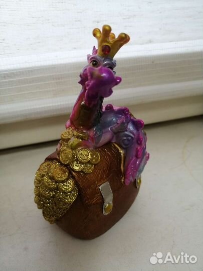 Статуэтка копилка дракон