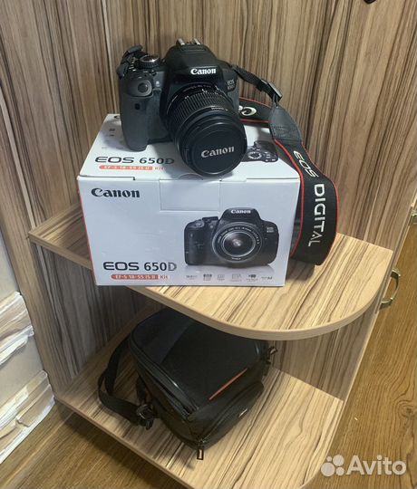 Фотоаппарат canon eos 650d