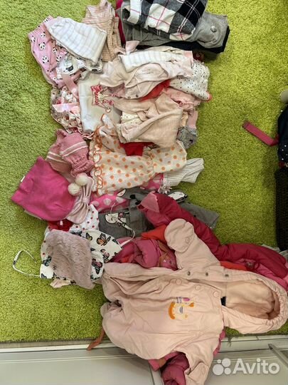 Детские вещи пакетом от 0 до года