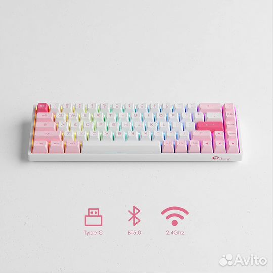 Механическая клавиатура akko 3068B Plus V2 Prunus