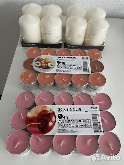 Свечи икея IKEA