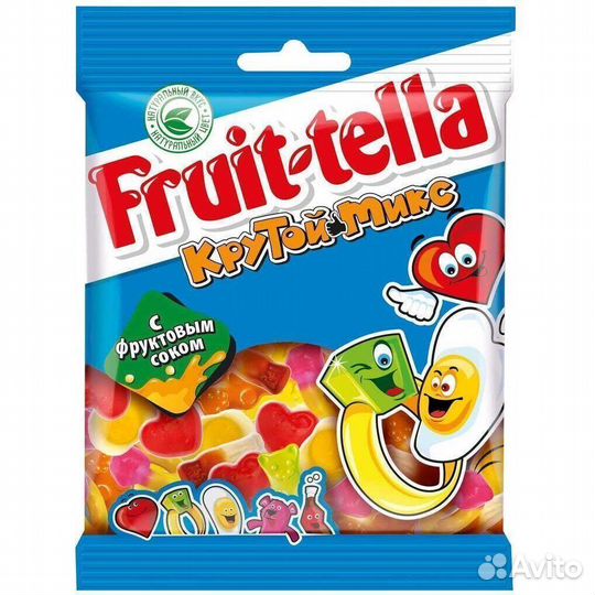 Опт - Мармелад Fruittella Крутой Микс 70г