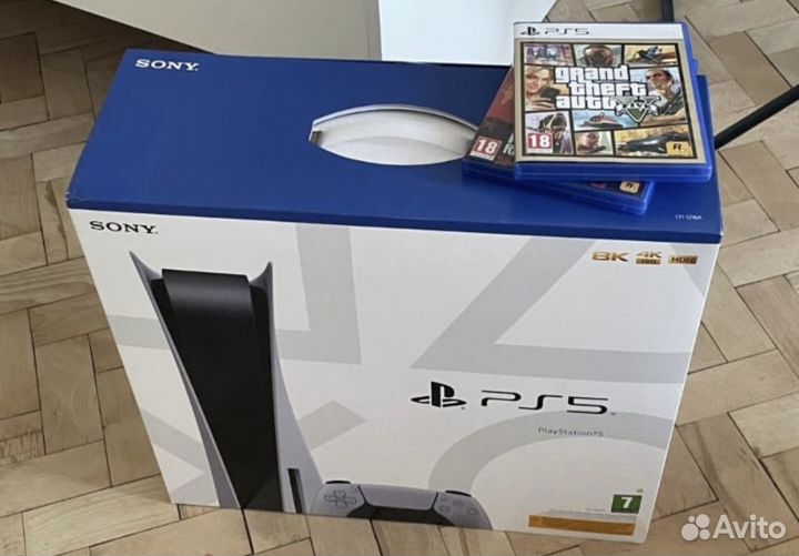 Sony playstation 5 новая с дисководом