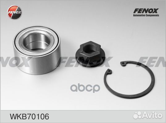 WKB70106 р-кт подшипника ступицы перед. Ford F