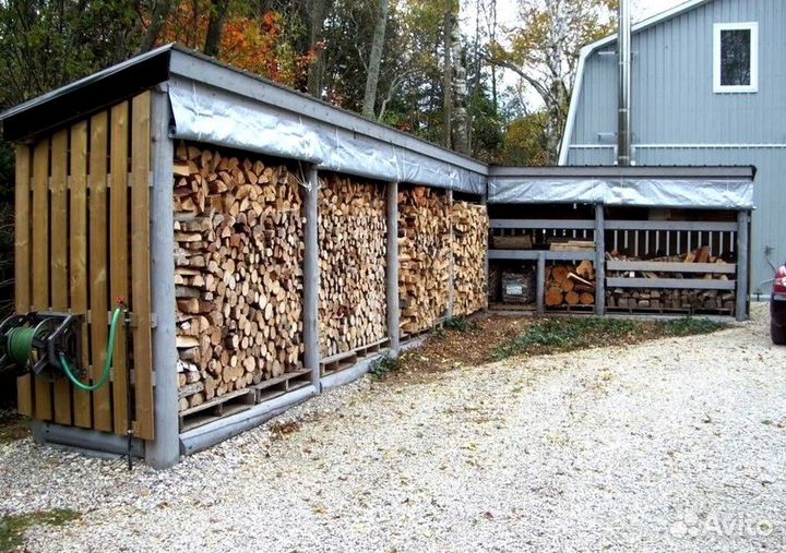 Дрова колотые