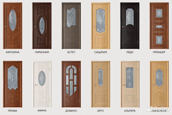 Двери межкомнатные новые