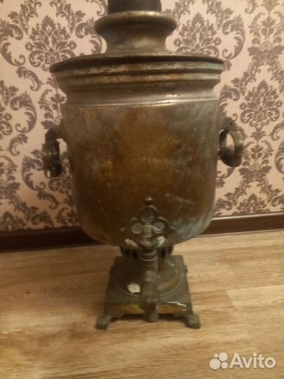 Самовар угольный старинный