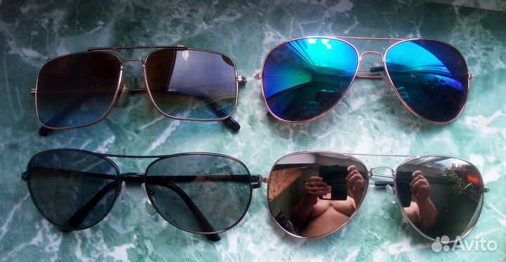 Очки солнцезащитные поляризованные - разные фильтр