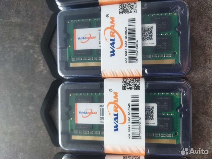 Оперативная память DDR3L So-dimm ноутбук 8гб,16гб