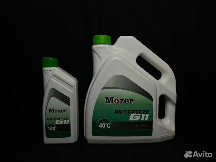 Антифриз mozer G11 -40 зеленый