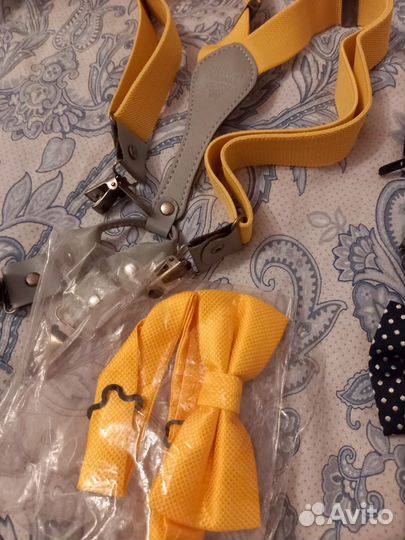 Бабочки и подтяжки для мальчика