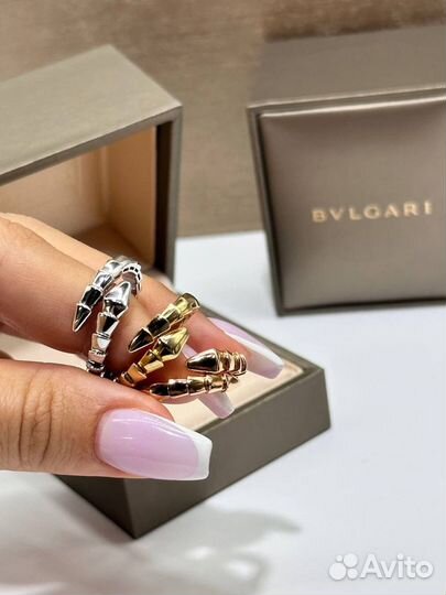 Кольцо bvlgari serpenti