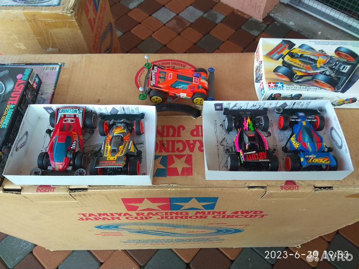 Трек автомобильный для mini 4 WD tamiya
