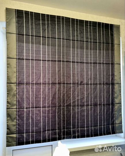 Римские шторы с карнизом 150 см