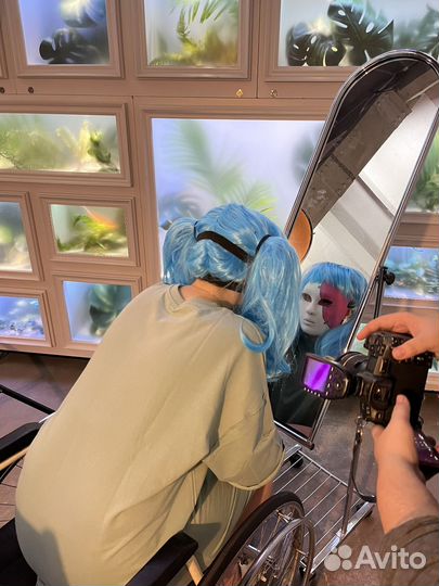 Парик на косплей Sally Face