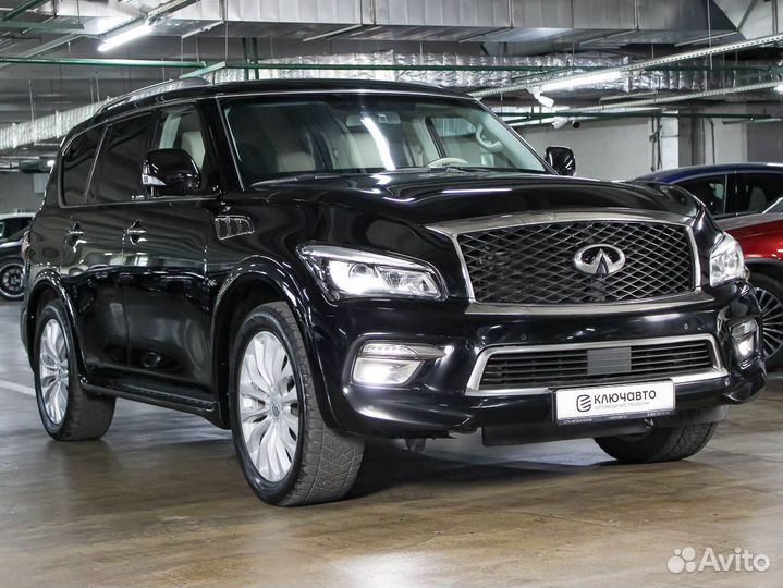 Infiniti QX80 5.6 AT, 2015, 111 727 км