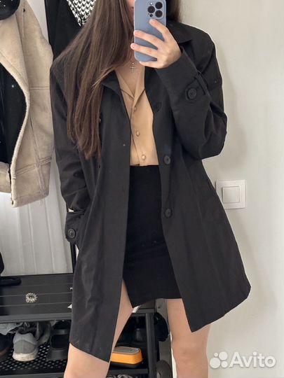 Пальто женское демисезонное оверсайз