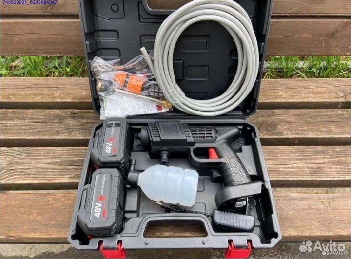 Мойка высокого давления аккумуляторная новая