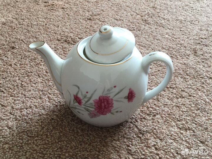 Заварочные чайники, бокалы, блюдца заводов СССР