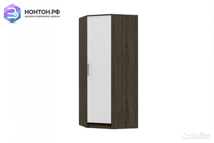 Шкаф Мартина угловой белый / венге