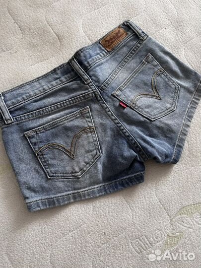 Шорты levis, джинсовка levis
