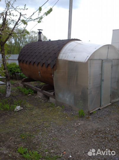 Баня бочка бу