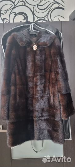 Шуба норковая, трансформер 42 44