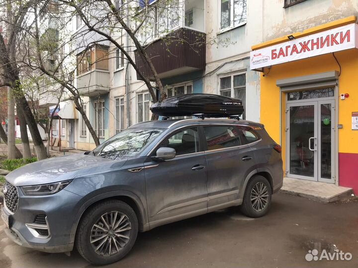 Автобокс на крышу Chery Tiggo 8