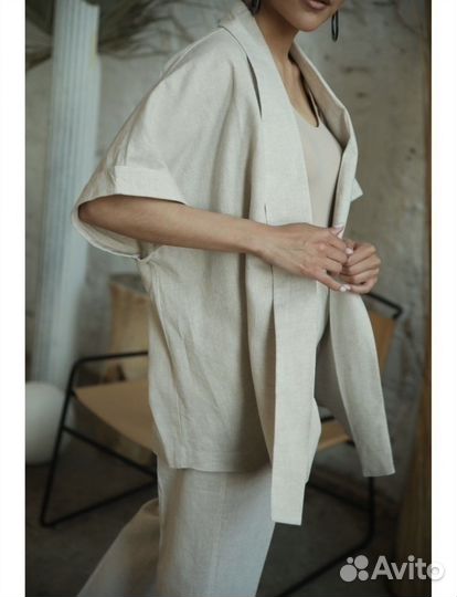 Костюм женский лён