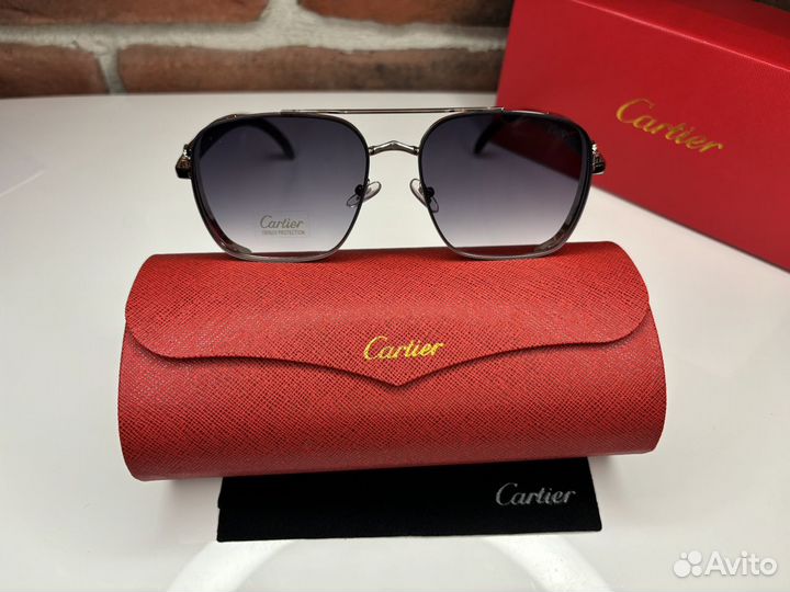 Солнцезащитные мужские очки Cartier