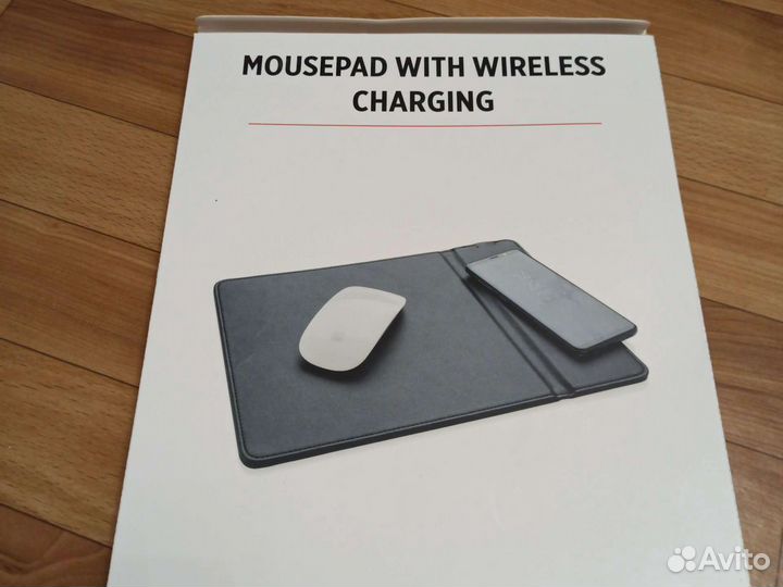 Коврик для мыши с беспроводной зарядкой