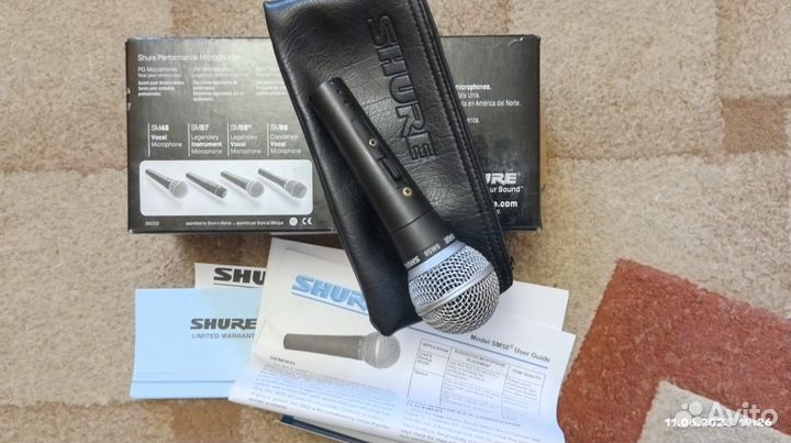 Микрофон shure SM 58