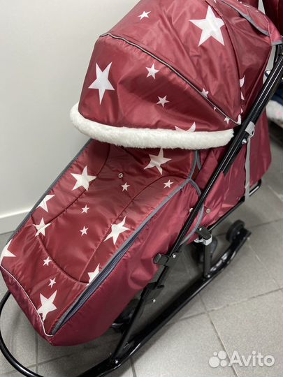 Коляска санки pikate