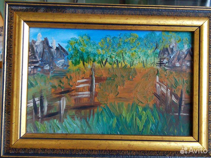 Картина маслом 1015