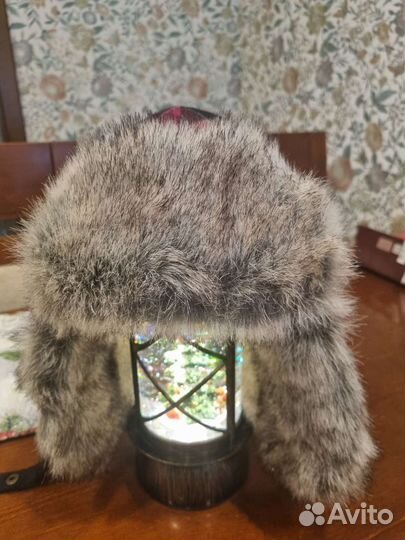 Шапка зимняя ушанка детская 56 размер