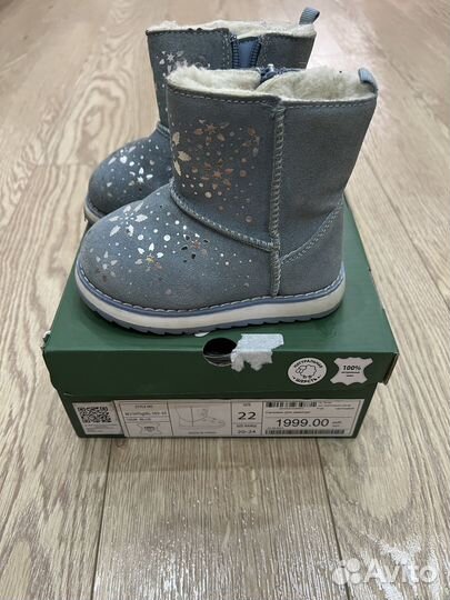 Угги детские 22 tombi