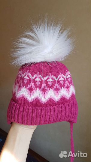 Шапка зимняя для девочки