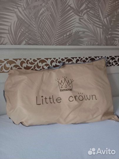 Кокон для новорожденных little crown
