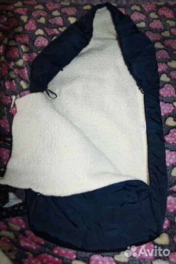 Зимний конверт для новорожденных 