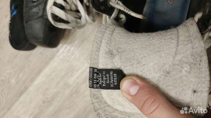 Хоккейные коньки bauer supreme one 95 (38 размер)