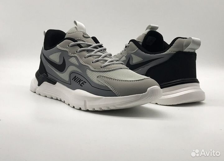 Nike: Новые, серые, 41-45, для индивидуальности