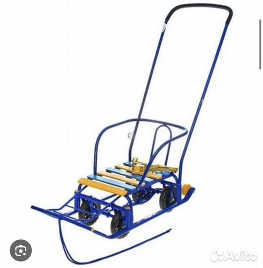 Санки с колесами