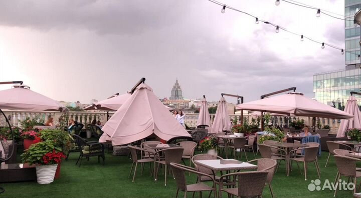 Зонты для летнего кафе