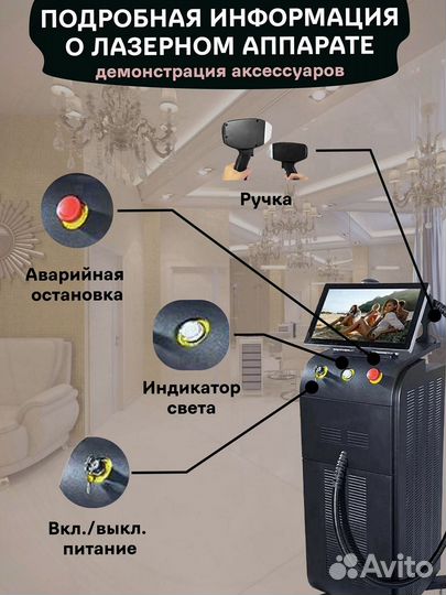 Диодный лазер Soprano Titanium Новый