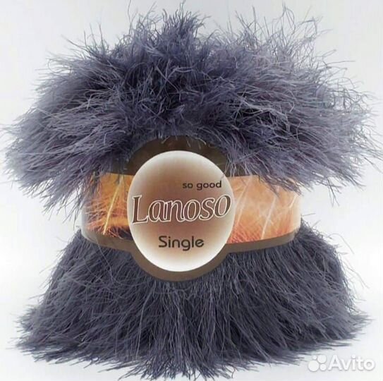 Пряжа для вязания травка Lanoso single
