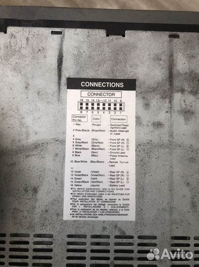 Магнитола alpine CDE-9843RM