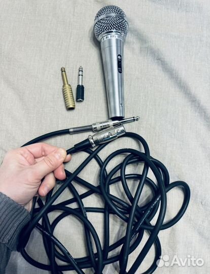 Микрофон динамический для караоке big star