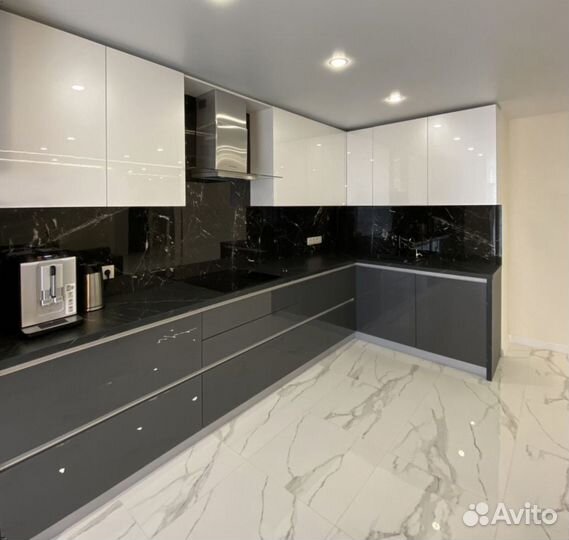 Кухня Оттенки Серого на заказ собственное производство