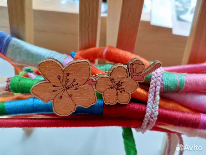 Деревянные значки